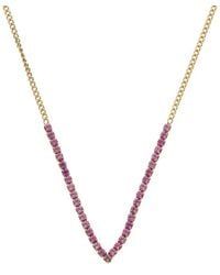 Meshmerise - 18K Over 2.00 Ct. Tw. Topaz Necklace - Lyst