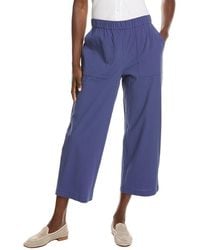 Eileen Fisher - Straight Cropped Pant - Lyst