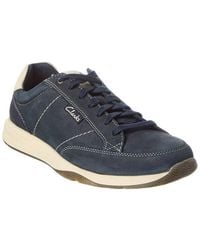 Clarks - Townview Leather Sneaker - Lyst