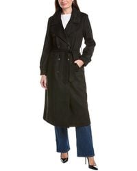 NVLT - Maxi Length Trench Coat - Lyst