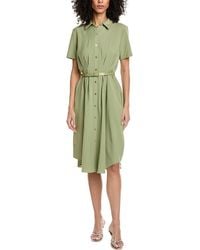 Nanette Lepore - Short Sleeve Midi Dress - Lyst