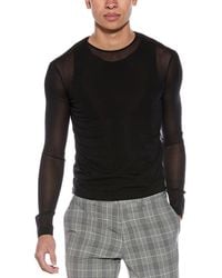 Valentino - Sheer Silk-Blend T-Shirt - Lyst