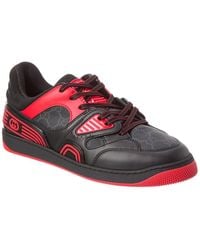 Gucci - Basket Gg Supreme Canvas Sneaker - Lyst