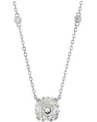 Savvy Cie - Cz Pendant Necklace - Lyst