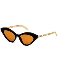 Gucci GG0978S Cat-eye Frame Acetate Sunglasses - Black