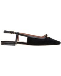 Linea Paolo - Cassidy-L Leather Slingback Flat - Lyst