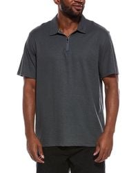 Ted Baker - Rib Zip Polo Shirt - Lyst