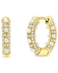 Bruno Magli - Plated Earrings - Lyst