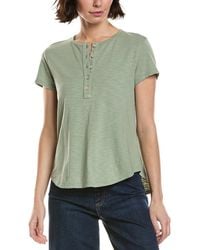Bella Dahl - Henley Shirt - Lyst