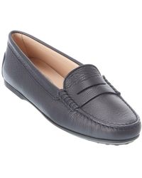 Tod's Tod?s City Gommino Leather Loafer - Black