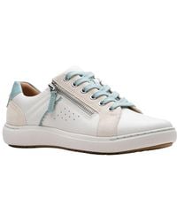 Clarks - Nalle Zen Leather Sneaker - Lyst