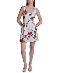 BCBGMAXAZRIA - Fit And Flare Dress - Lyst