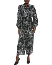 Akris - Silk Midi Dress - Lyst