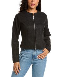 Lafayette 148 New York - Fitted Wool-blend Jacket - Lyst