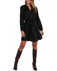 Bella Dahl - Belted Raglan Mini Dress - Lyst