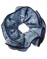 Ferragamo - Arabesque Silk Scrunchie - Lyst