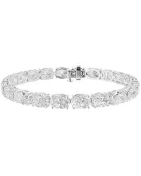 Lab Grown Diamonds - 14K 19.50 Ct. Tw. Lab-Grown Diamond Fashion Bracelet - Lyst