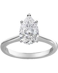 Diana M. Jewels - Diana M. Fine Jewelry 14k 1.57 Ct. Tw. Lab Grown Diamond Solitaire Ring - Lyst