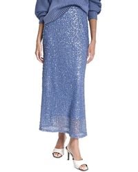 DKNY - Glitter Skirt - Lyst