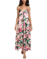 Tahari - Maxi Dress - Lyst