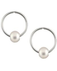Splendid - 14k 4.5-5mm Freshwater Pearl Earrings - Lyst