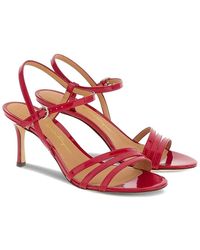 Ferragamo - High-Shine 7Mm Leather Sandal - Lyst