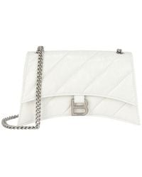 Balenciaga - Crush Xs Quilted Chain Leather Shoulder Bag - Lyst