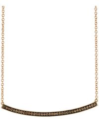 Le Vian - Le Vian Chocolatier 14k Rose Gold 0.36 Ct. Tw. Diamond Necklace - Lyst