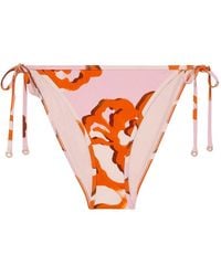 Reiss - Tina Printed Bikini Bottom - Lyst