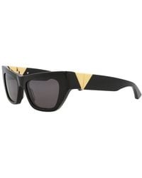 Bottega Veneta - Bv1177S 52Mm Sunglasses - Lyst