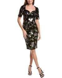 Adrianna Papell - Sweetheart Sheath Dress - Lyst