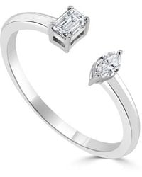 Sabrina Designs - 14k 0.20 Ct. Tw. Diamond & Emerald Ring - Lyst