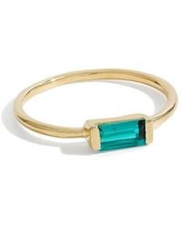TIRAMISU - Plated 0.35 Ct. Tw. Lab-Grown Quartz Solitaire Ring - Lyst