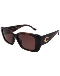 COACH - 54Mm Polarized Sunglasses - Lyst