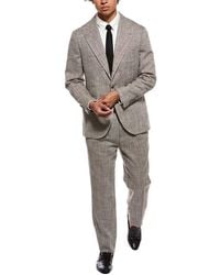 Brunello Cucinelli - 2Pc Silk & Linen-Blend Suit - Lyst