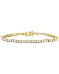 Forever Creations Signature - Forever Creations 14K 16.00 Ct. Tw. Lab Grown Diamond Tennis Bracelet - Lyst