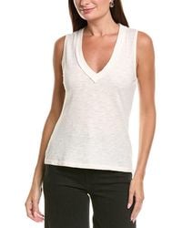 Project Social T - Let Me Know Slub V Neck Tank - Lyst
