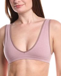 BAM - Set Of 2 Seamless Cheeky Plunge Open Back Bralette - Lyst