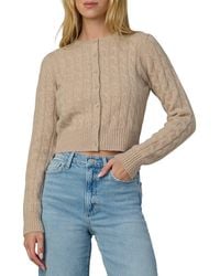 Joe's Jeans - The Cable Dani 100% Cashmere Cardigan - Lyst