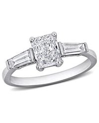 Rina Limor - 14K 1.51 Ct. Tw. Diamond Three-Stone Ring - Lyst