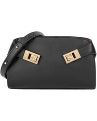 Tiffany & Fred Paris - Structured Smooth Leather Crossbody - Lyst