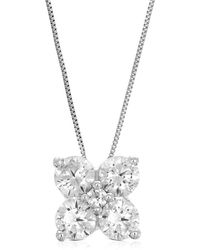 Amairah - 14K 0.66 Ct. Tw. Lab-Grown Diamond Pendant Necklace - Lyst