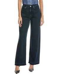 Rag & Bone - Logan Mid-Rise Elenna Wide Leg Jean - Lyst