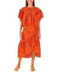 FARM Rio - Palm Tree Richilier Blouse - Lyst