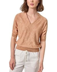 Lilla P - Dolman V-Neck Sweater - Lyst
