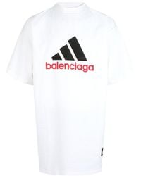 Balenciaga - X Adidas Oversized T Shirt - Lyst