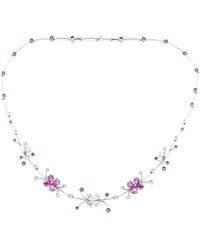 Diana M. Jewels - Fine Jewelry 18k 3.50 Ct. Tw. Diamond Necklace - Lyst