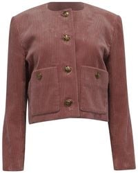 Chloé - Cropped Corduroy Jacket, Size Fr; (Authentic Pre-Loved) - Lyst