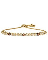 Le Vian - Honey & Chocolate 14K 2.60 Ct. Tw. Diamond Bolo Bracelet - Lyst