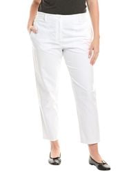 Eileen Fisher - Plus High Waisted Tap Ankle Pant - Lyst
